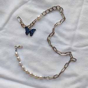 Pearl Butterfly Necklace